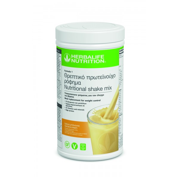 Formula 1 Healthy Meal Nutritional Shake Mix Bannana Cream Flavor