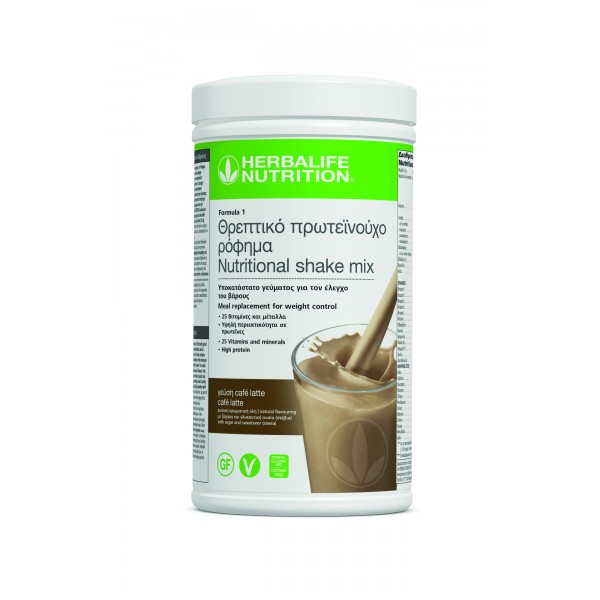 Formula 1 Healthy Meal Nutritional Shake Mix Cafe Latte flavor